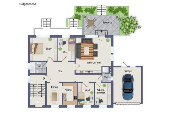 Grundriss Erdgeschoss