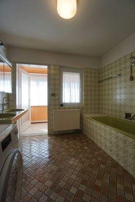 Bad mit Zugang zur Veranda