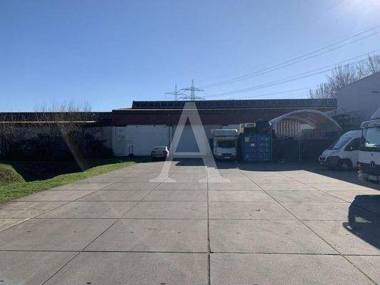 Lagerhalle Außenansicht