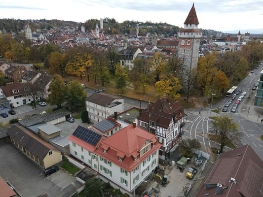 Blick auf die Ravensburger Altstadt