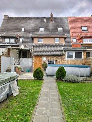 eingezäunter Garten