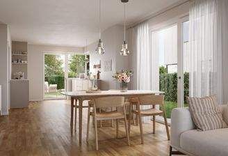 Offener Wohn- & Essbereich