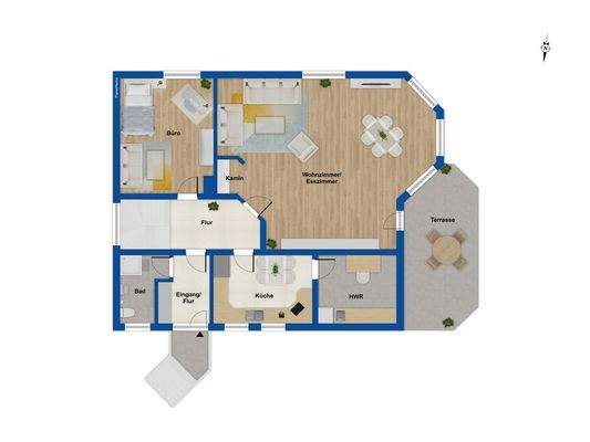 Grundriss Erdgeschoss