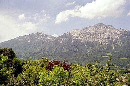 Blick auf Zwiesel mit Hochstaufen