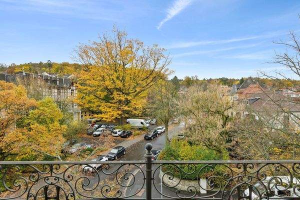 Aussicht Balkon Büro 205