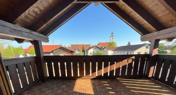 Großzügiger Balkon