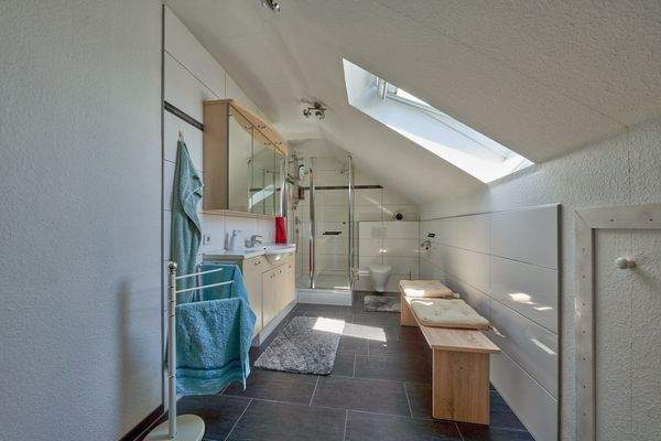 Tageslichtbad Dachgeschoss