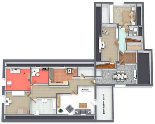 Grundriss Dachgeschoss 