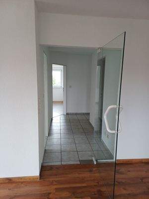 Flur Sicht von Wohnzimmer