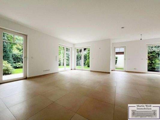 Blick in das Wohnzimmer