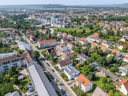 Wohnumfeld stadteinwärts