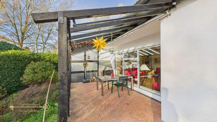 Überdachte Terrasse