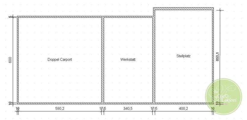 Grundriss Nebengebäude