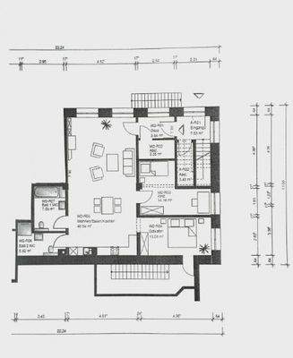 Grundriss Wohnung 94 m²
