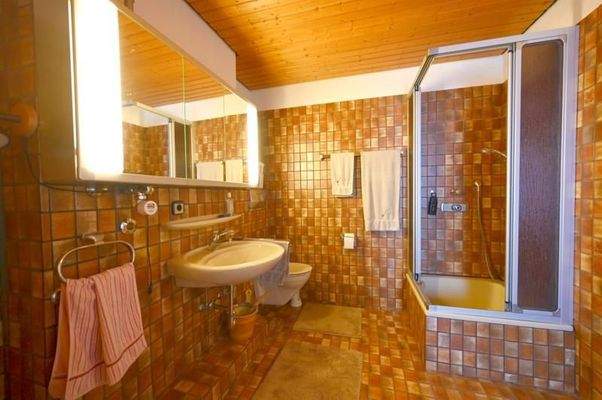 Wellnessbereich mit Dusche