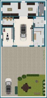 Grundriss Grundstück