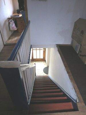 Treppe + Eingang