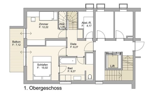 1. OG Grundriss