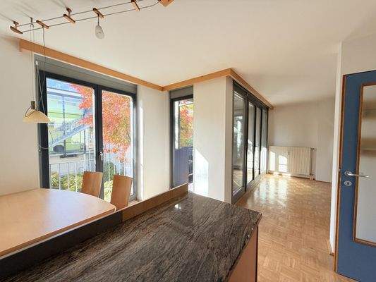 Blick Richtung Wohnzimmer