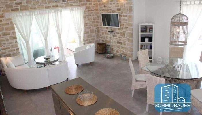 Kreta, Pitsidia: Wunderbare Villa mit Pool und Blick auf die Berge von Psiloritis