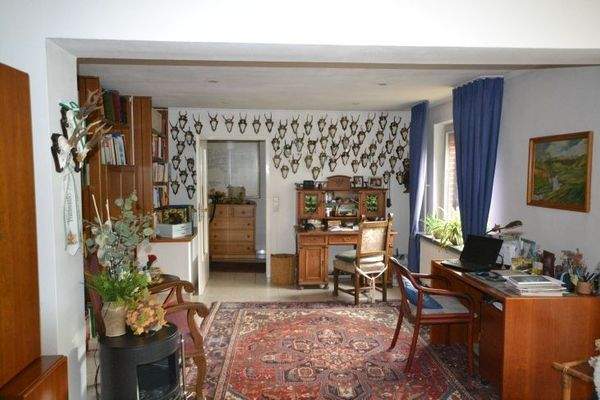 Zweites Wohnzimmer mit Wintergartenerweiterung