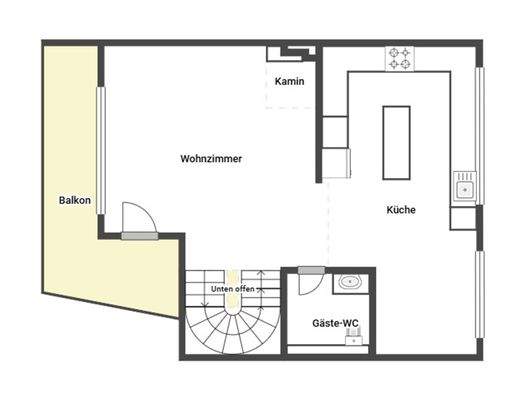 Grundriss Skizze 1.OG