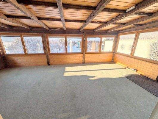 Wintergarten gedämmt