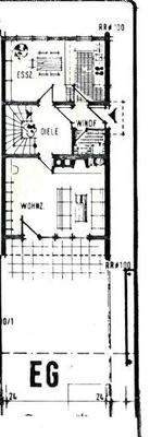 Grundrissplan Erdgeschoss