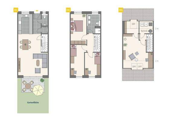 FuW_BV_Senden_Grundrisse_RH_2_und_4