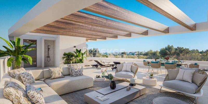 Stylish Design Golf Apartments in a Prime Area of Marbella