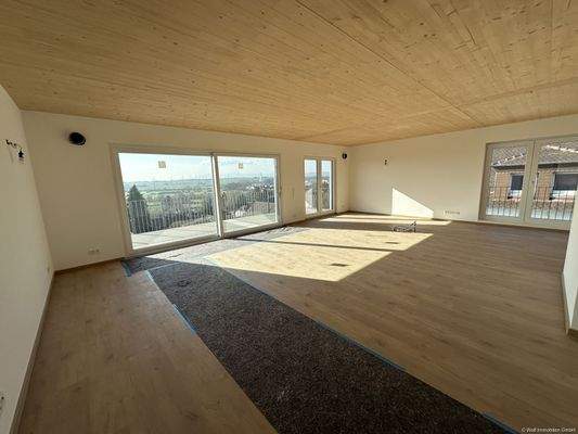 Wohn-/Essbereich mit offener Küche