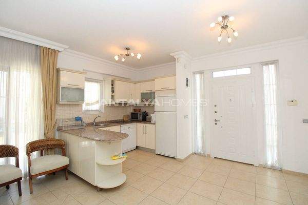 Furnished House in a Complex with a Pool in Belek Antalya