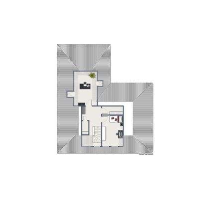 Grundriss Dachgeschoss Wohnhaus