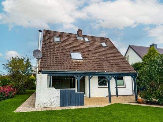 Hausansicht von hinten