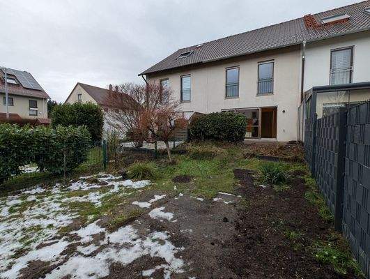 Blick aus dem Garten