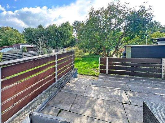 Terrasse mit Süd-Ausrichtung