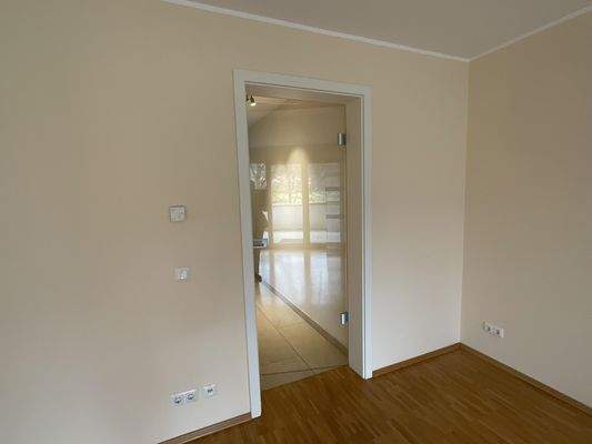 Wohnzimmer - Ganzglastüre