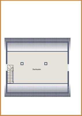 Grundriss Dachboden
