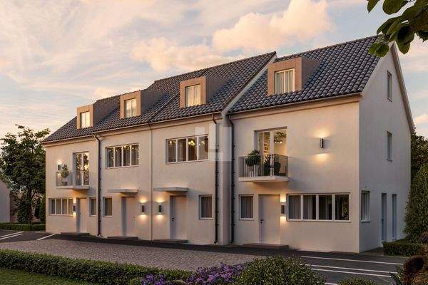 Frontansicht Abendstimmung