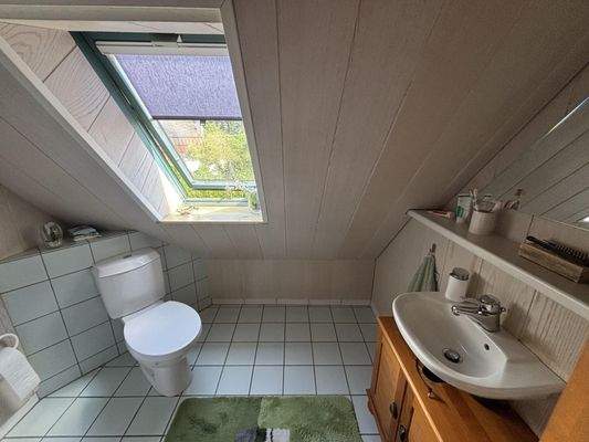 Gäste-WC im Dachgeschoss