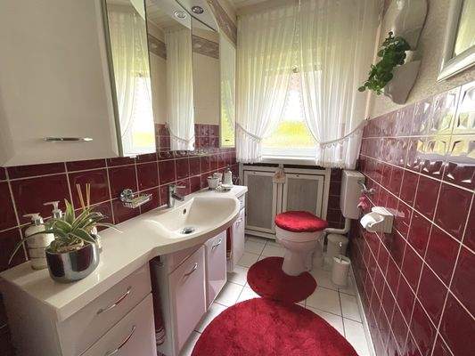 Gäste-WC im Erdgeschoss