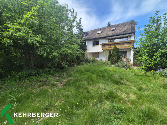 Hausansicht vom Garten 