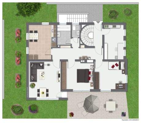 Grundriss Erdgeschoss