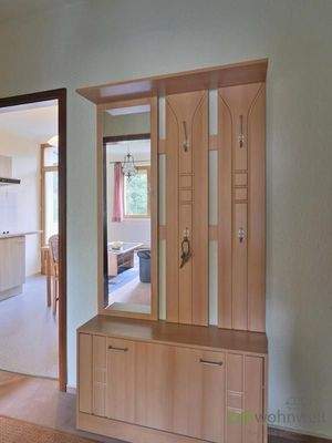 Garderobe im Wohnungsflur