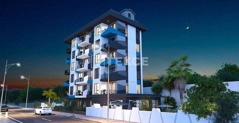 Chic Sea-View Apartments in Central Location in Avsallar Alanya