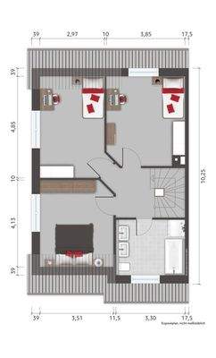 Grundriss Obergeschoss