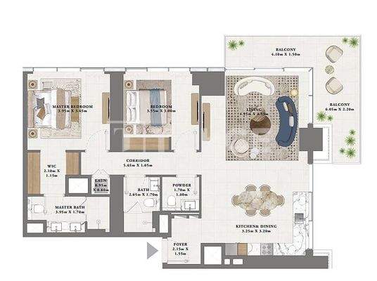 Luxury Apartments with Sea Views in Dubai Creek Harbour