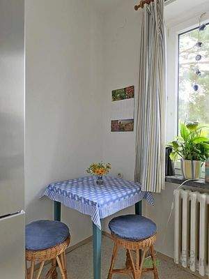 kleiner Sitzplatz in der Küche