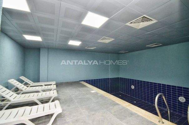 Furnished Apartment with Pool Access in Mahmutlar Alanya