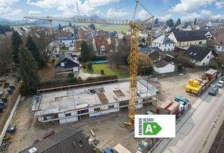 Erdgeschoss errichtet